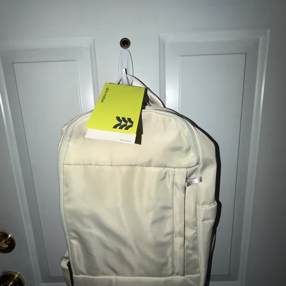 Target Cream Polyester Backpack